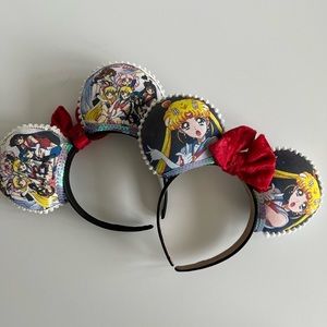 Set of 2 Sailor Moon Handmade Handbands